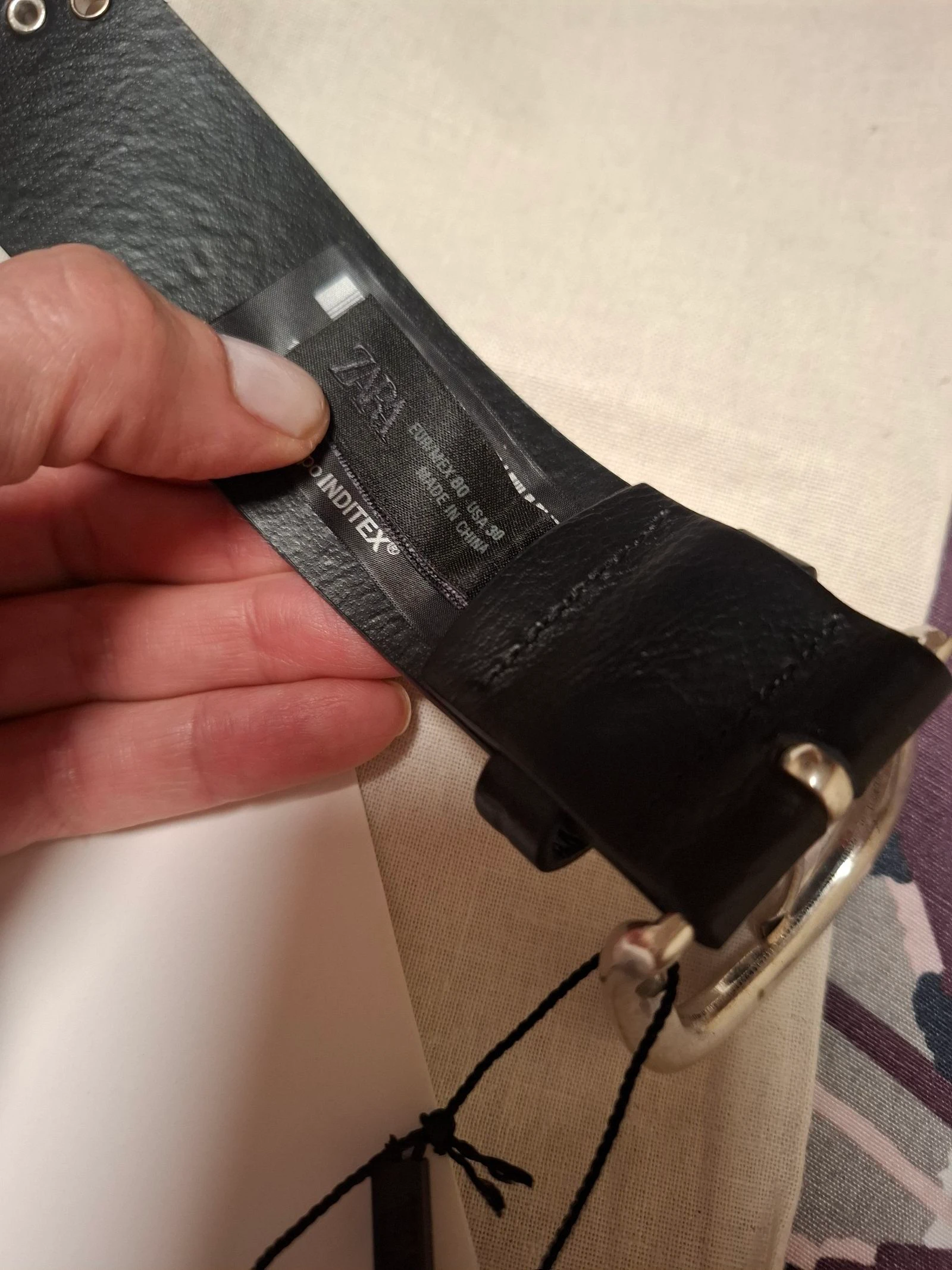 Cinturão zara com tachas – photo 6